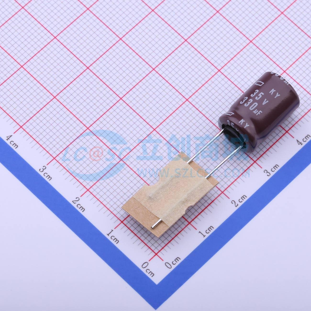 点击查看大图 EKY-350ETD331MJ16S实物图