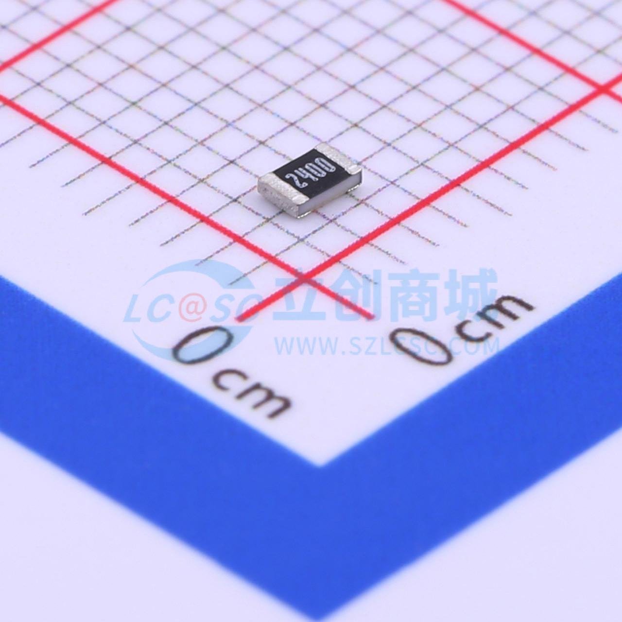 点击查看大图 HPCR0805F240RK9实物图