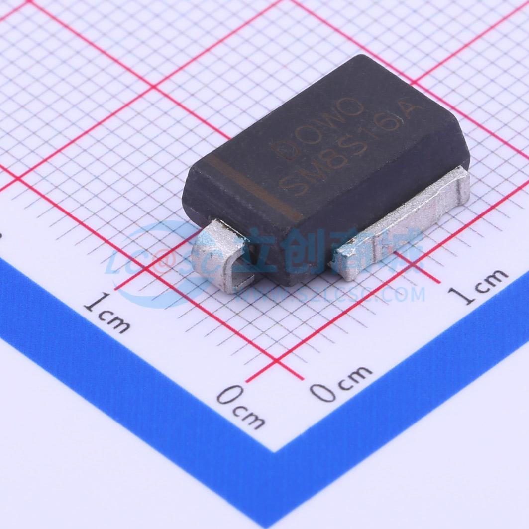 点击查看大图 SM8S16A实物图