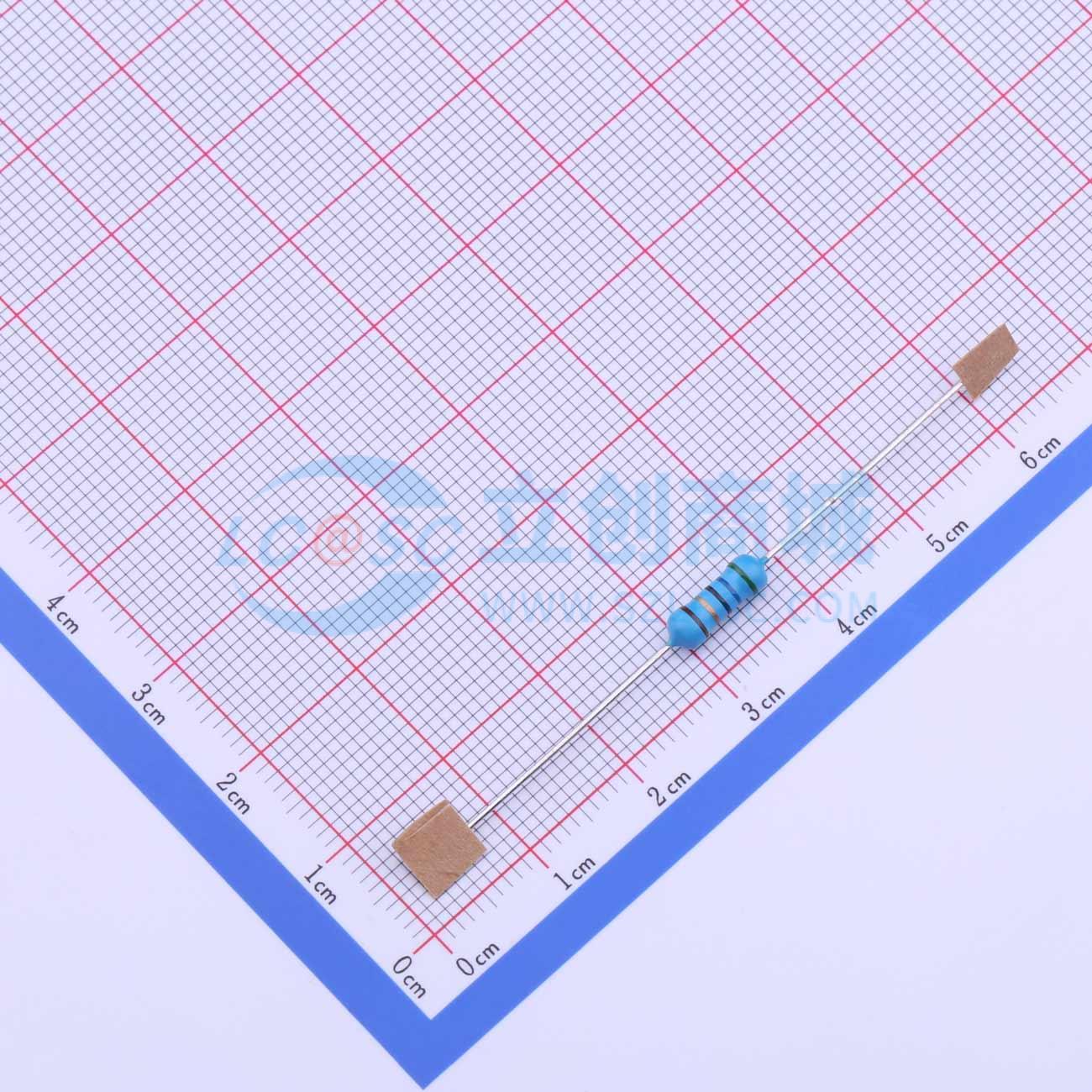 点击查看大图 RN1/2W56ΩFT/BA1实物图