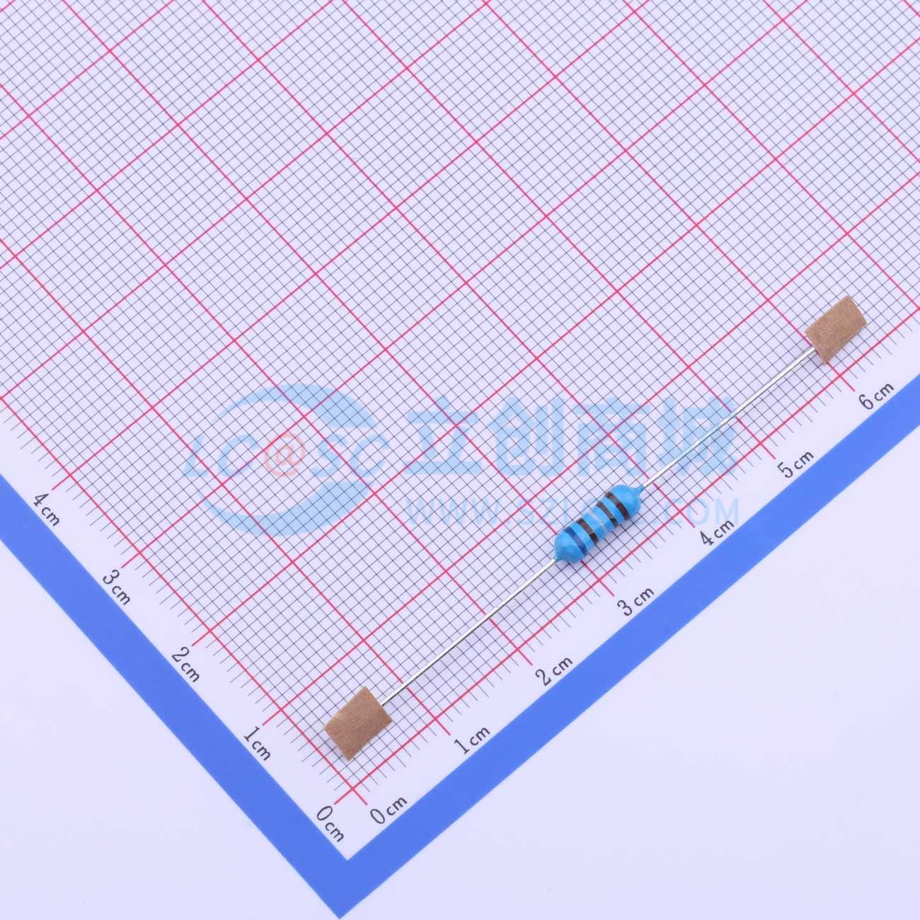 点击查看大图 RN1/2W6.19KΩFT/BA1实物图