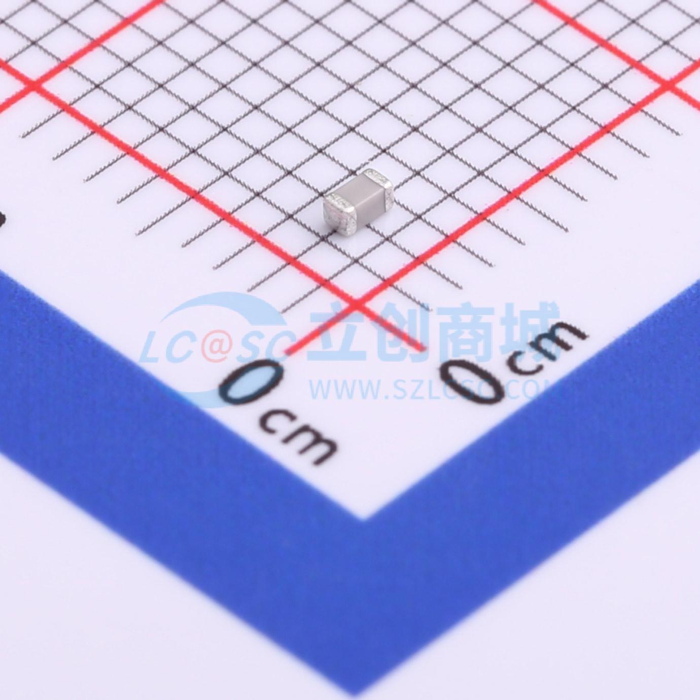 点击查看大图 GRM1885C1H6R0DA01D实物图