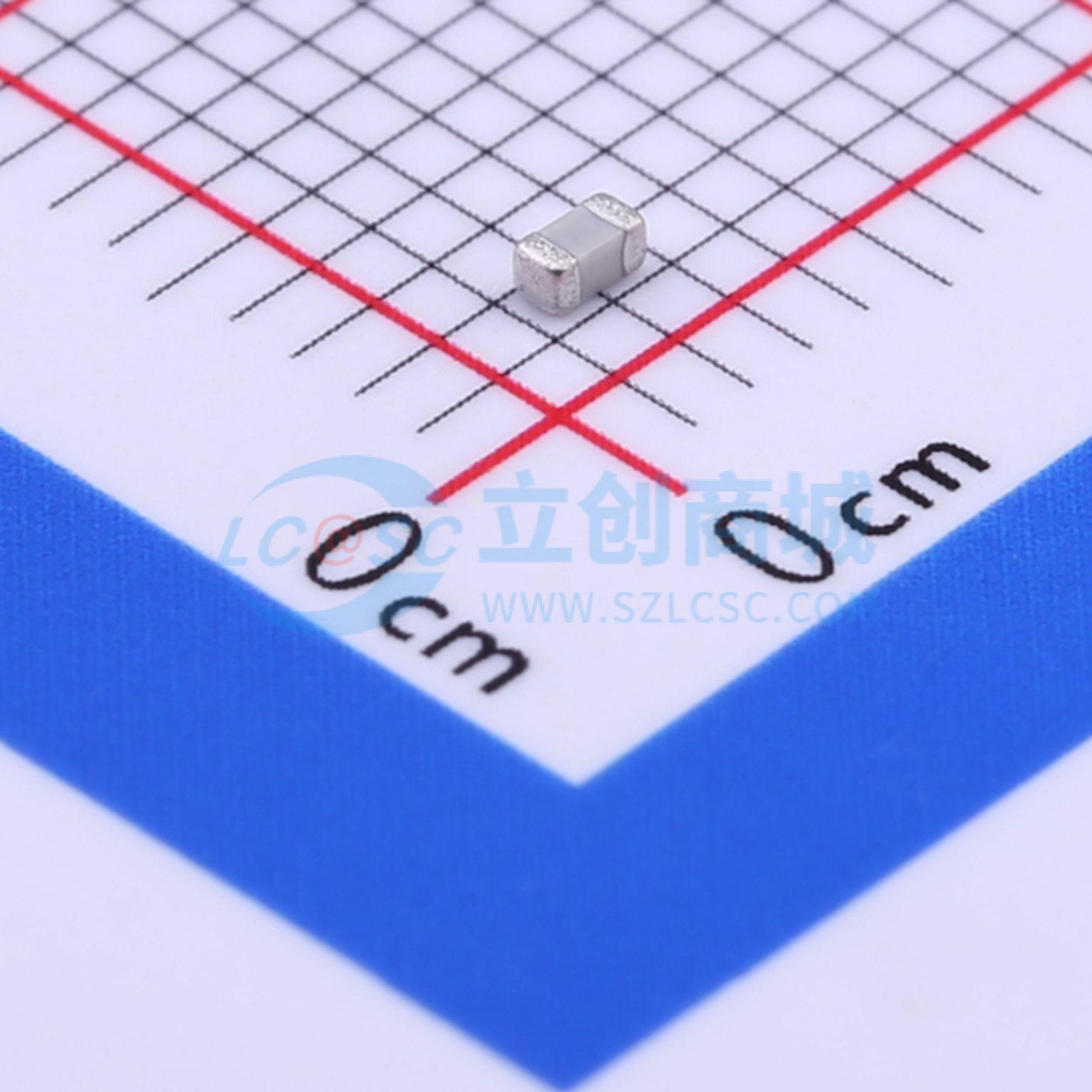 点击查看大图 0603N220J250CT实物图