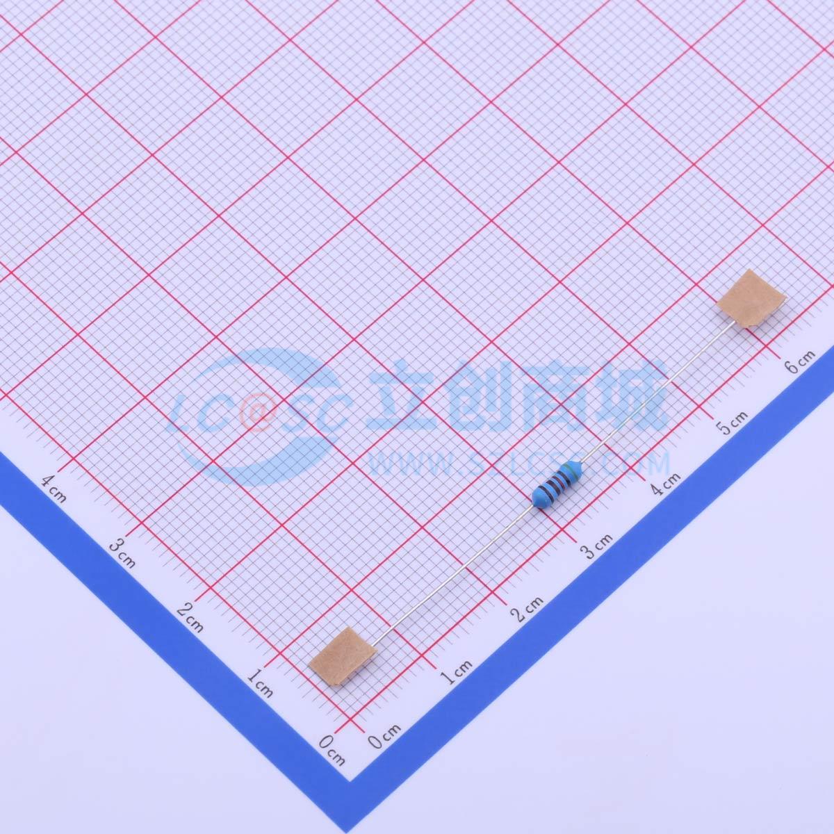 点击查看大图 MF1/4W ±1% 4K12 STB5实物图