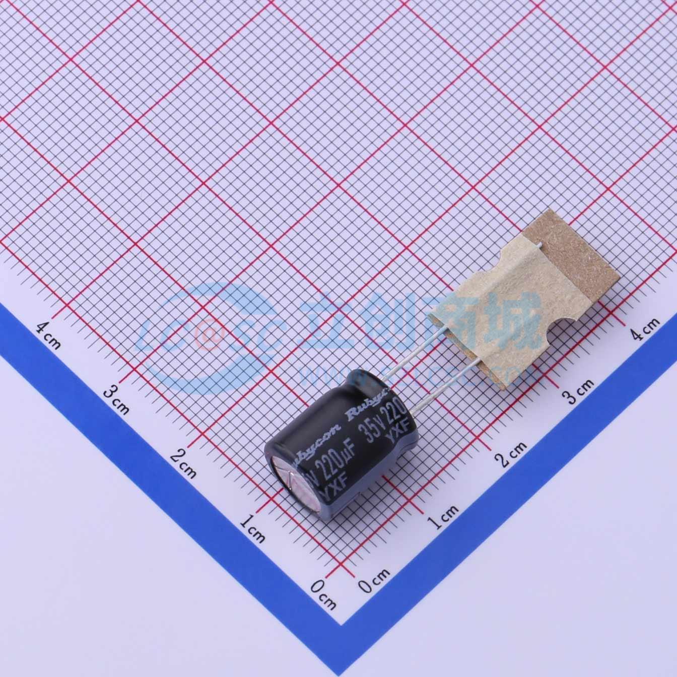 点击查看大图 35YXF220MEFCT810X12.5实物图