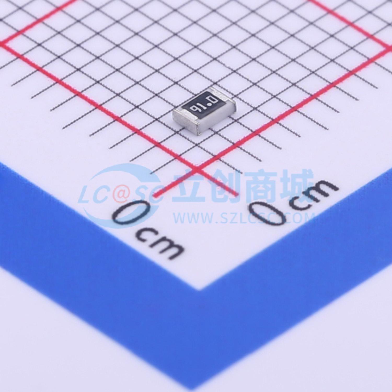 点击查看大图 ERJ6ENF91R0V实物图