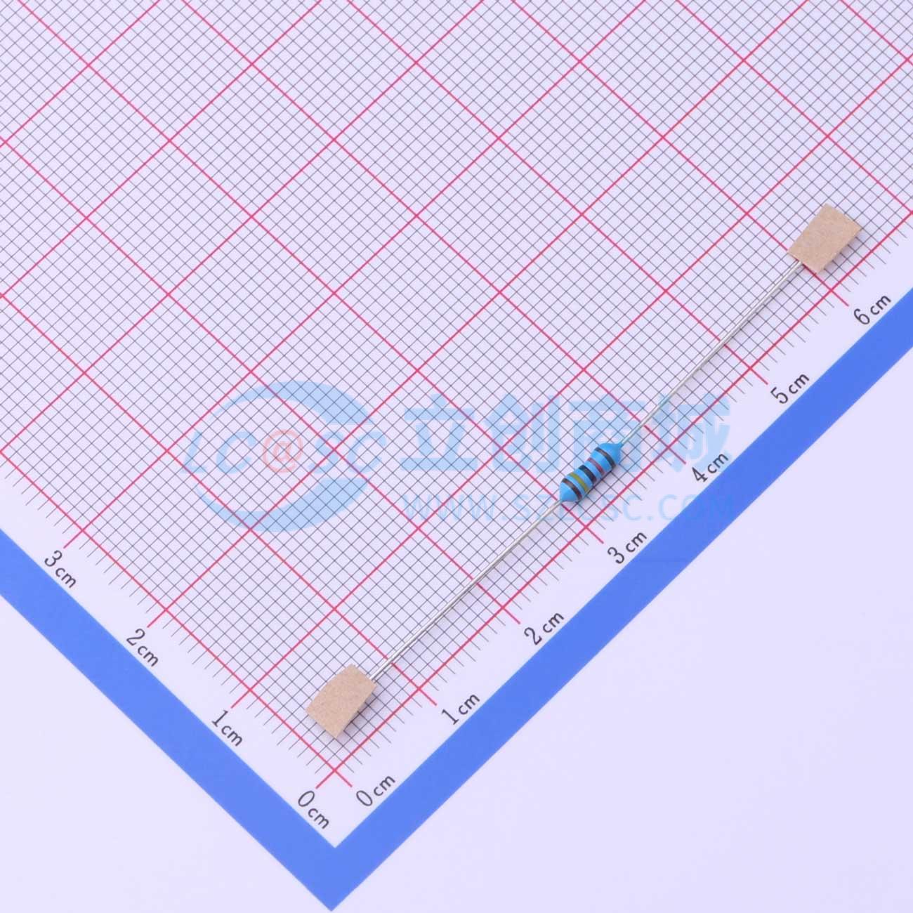 点击查看大图 RN 1/4W 14K F T/B A1实物图