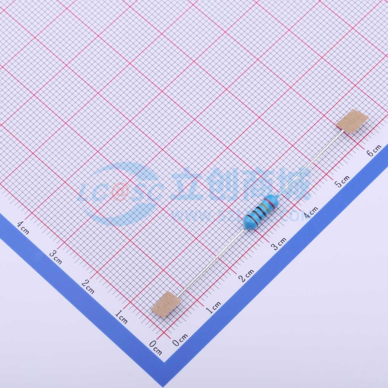 点击查看大图 RN1/2W2.4KΩFT/BA1实物图