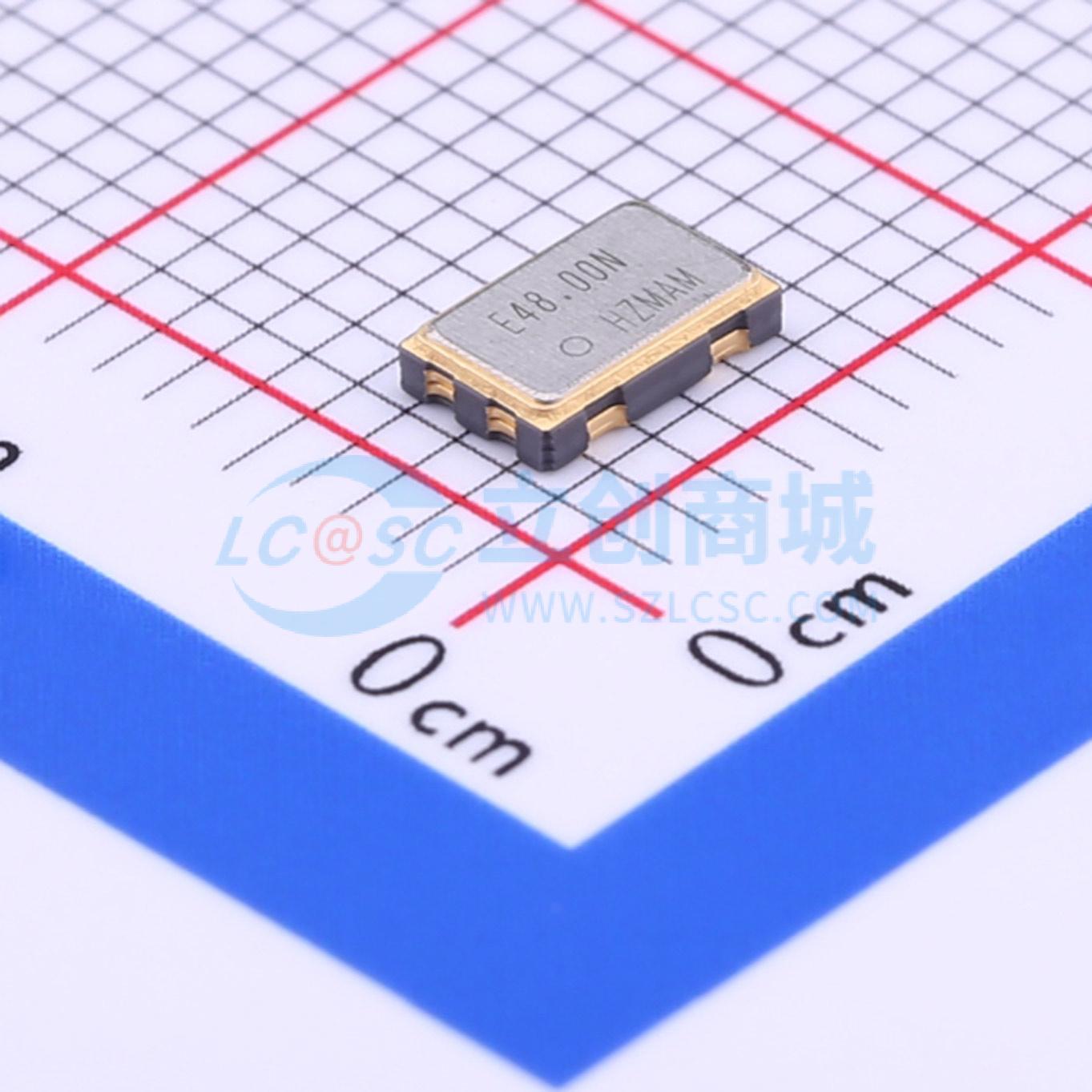 点击查看大图 SG-8018CB 48.000000MHz TJHPA实物图