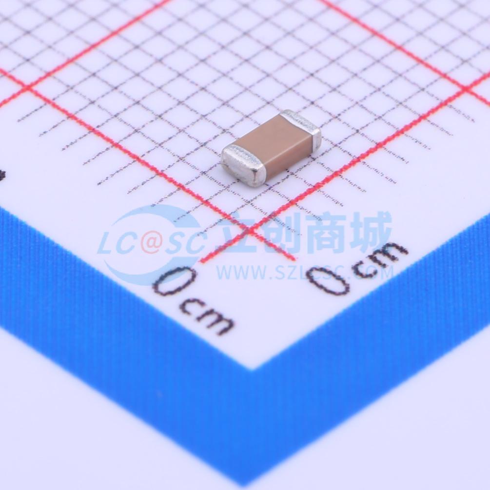 点击查看大图 TCC1206X7R332K500DT实物图