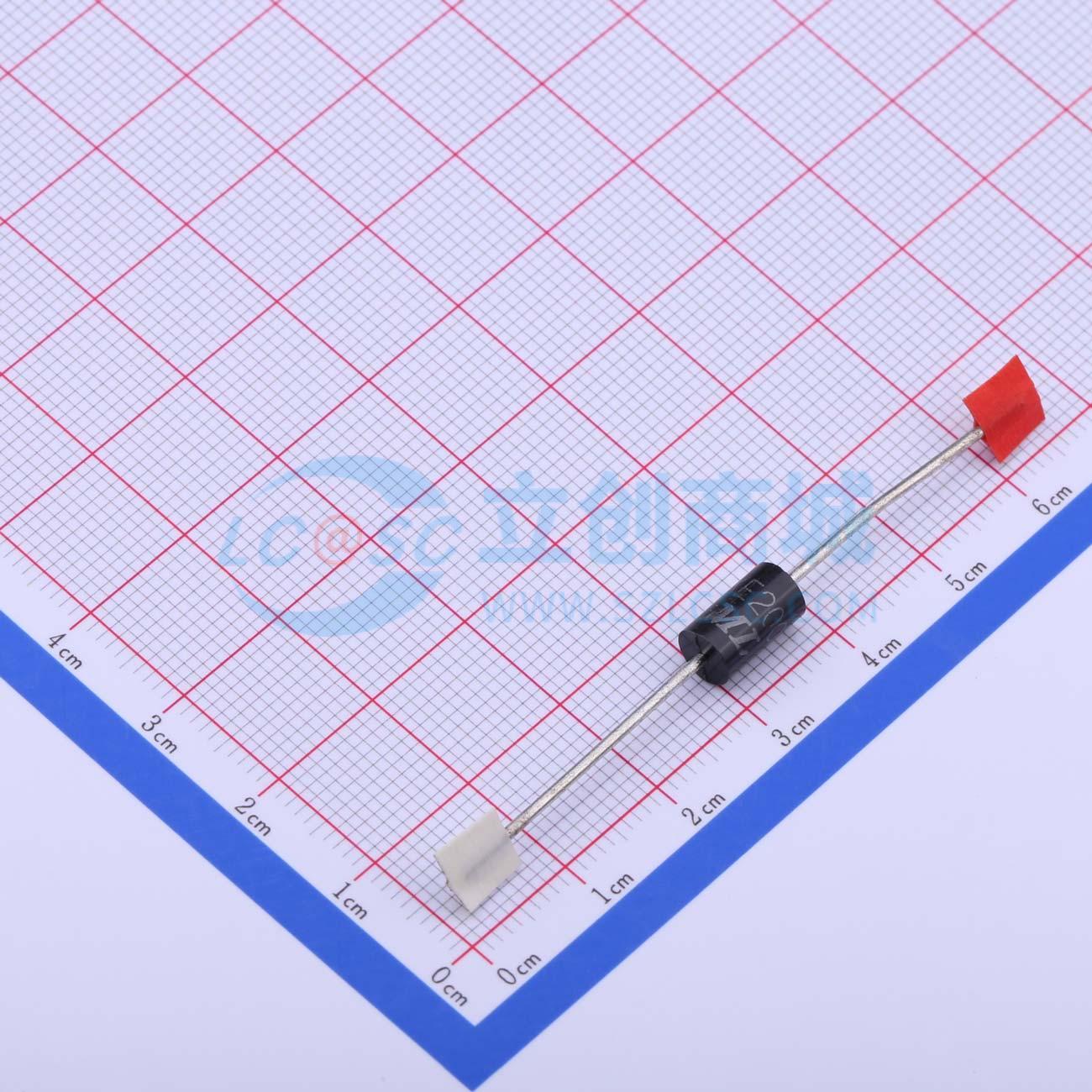 点击查看大图 1.5KE200CA实物图