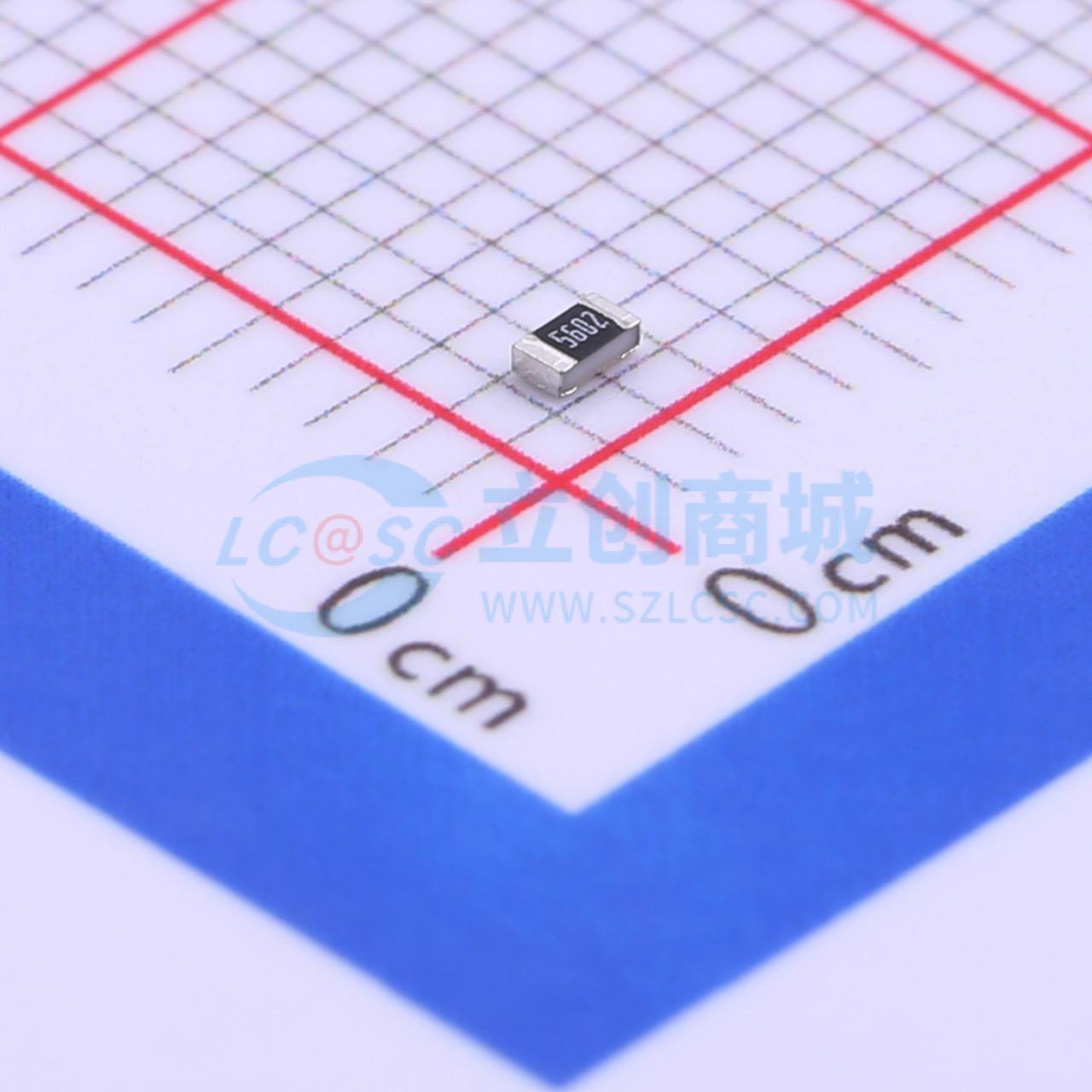 点击查看大图 HPCR0603F56K0K9实物图