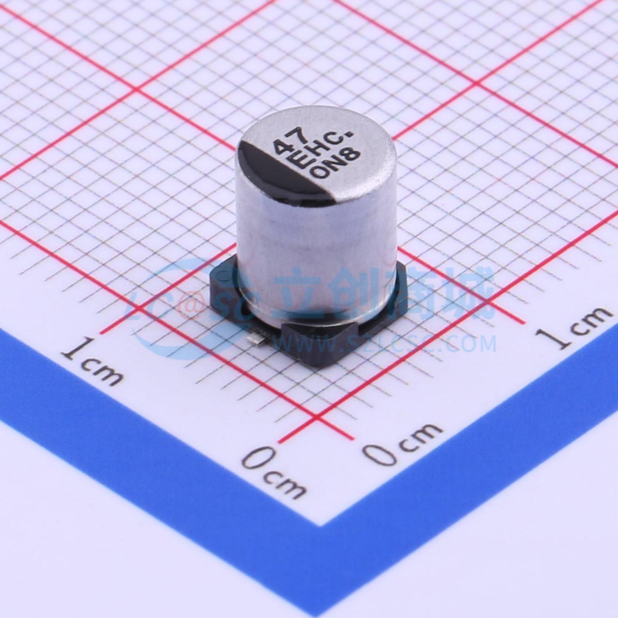 点击查看大图 EEEHC1E470XP实物图