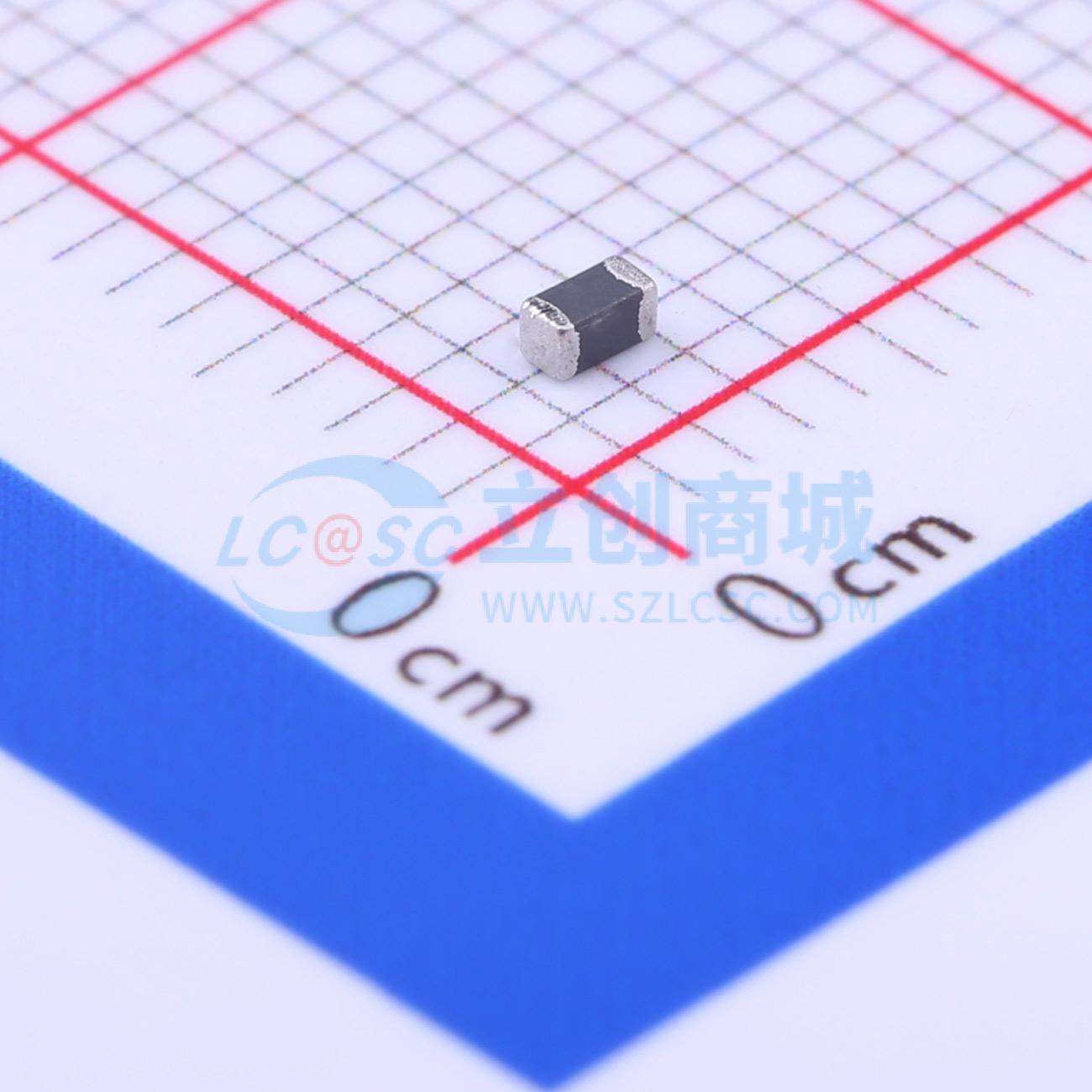 点击查看大图 GZ1608E102TF实物图
