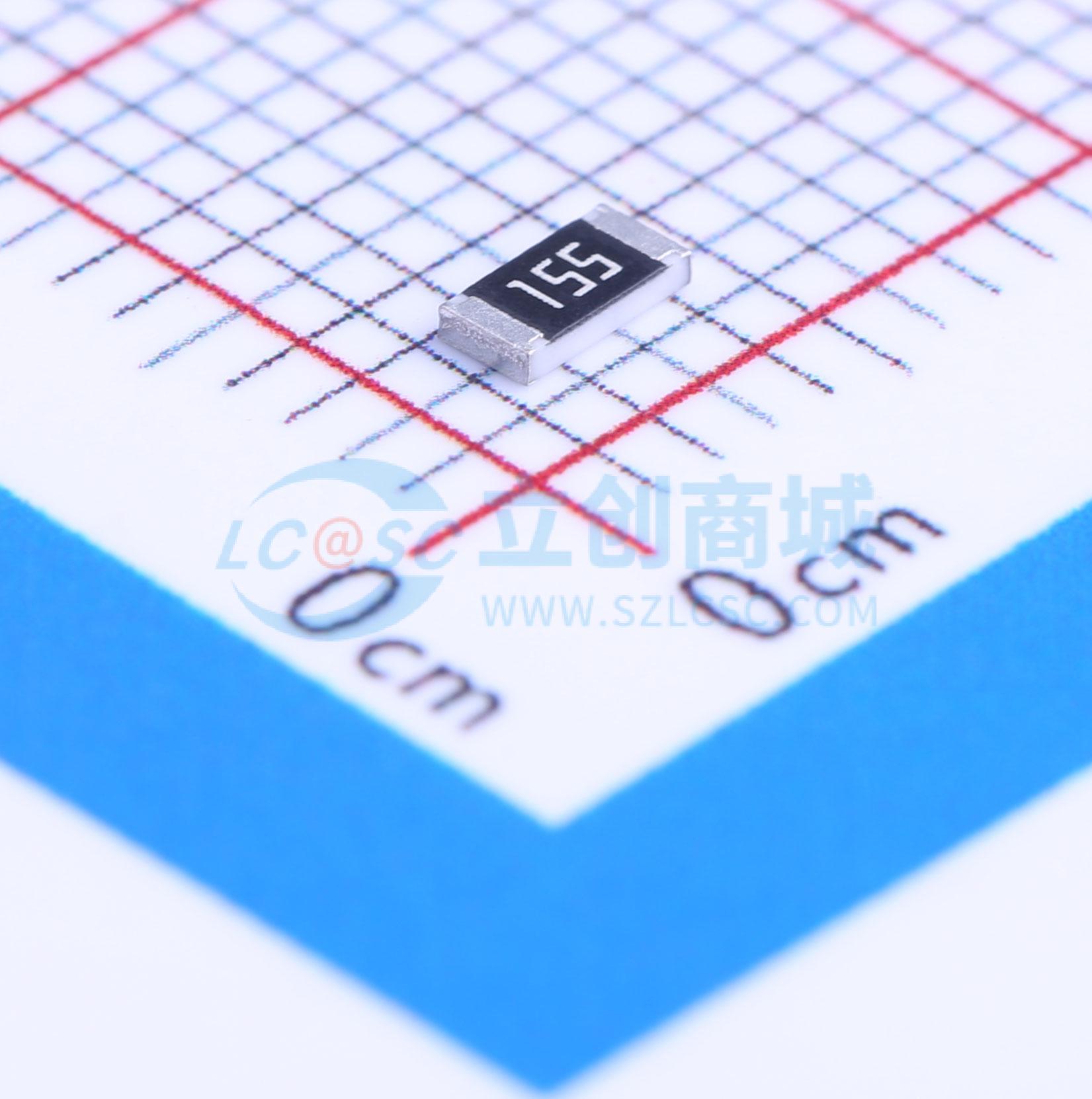 点击查看大图 RC1206JR-071M5L实物图