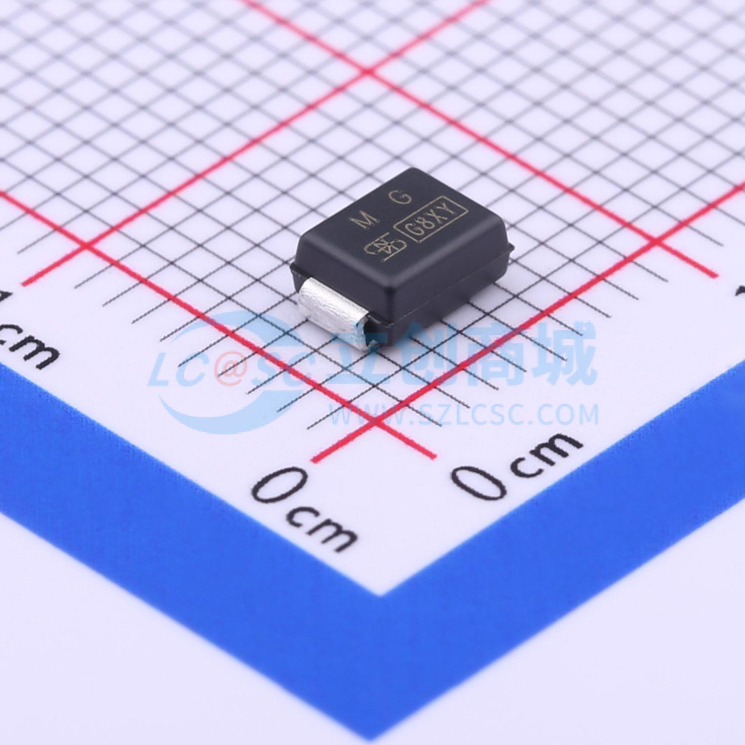 点击查看大图 SMBJ28CAHR5G实物图