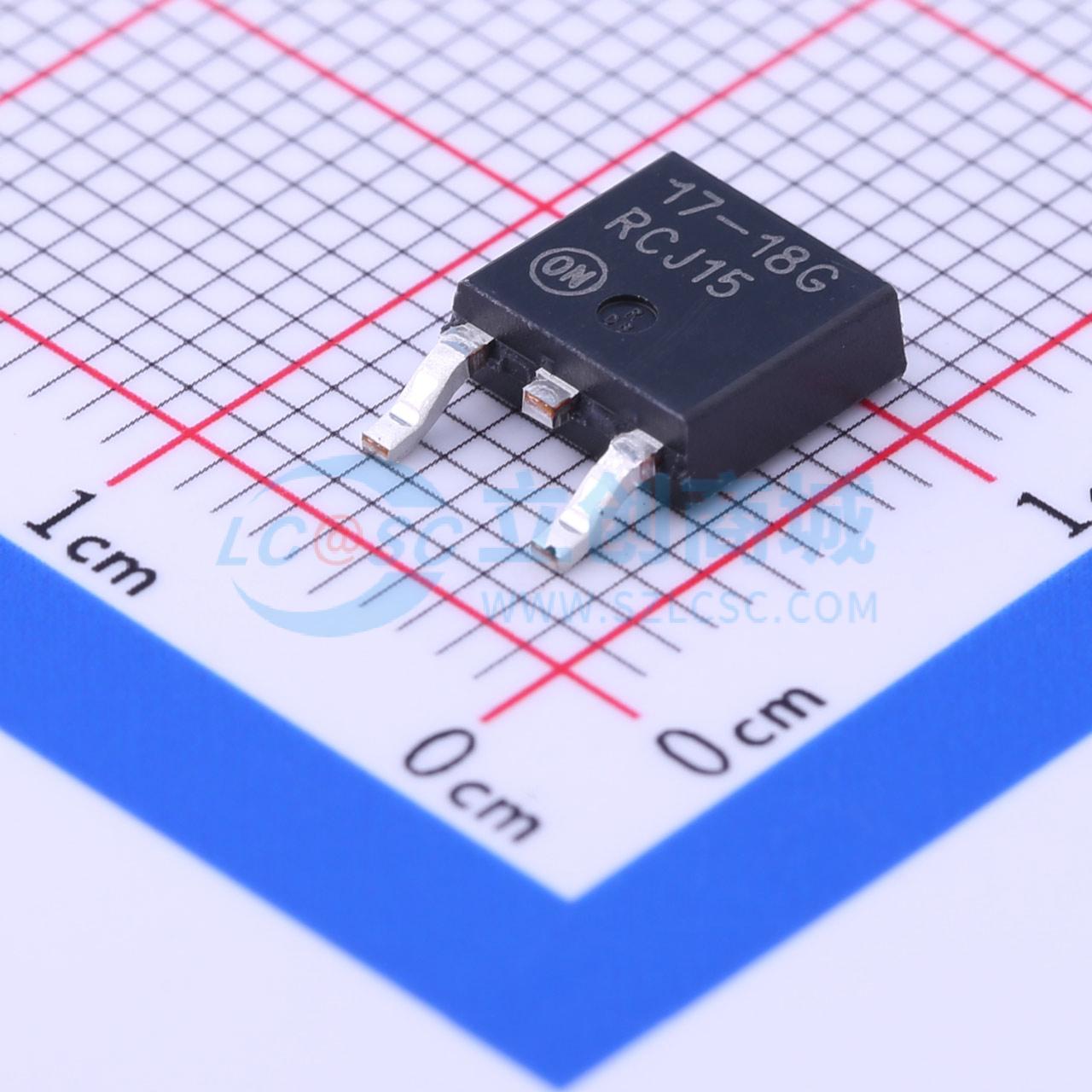 点击查看大图 NCP1117DT18RKG实物图