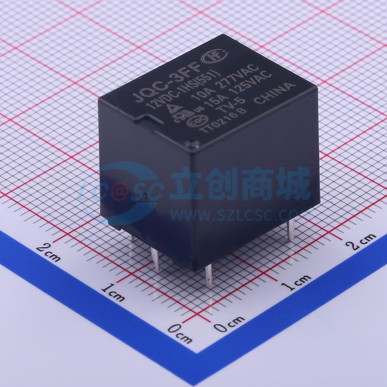 JQC-3FF/12-1HS(551)实物图