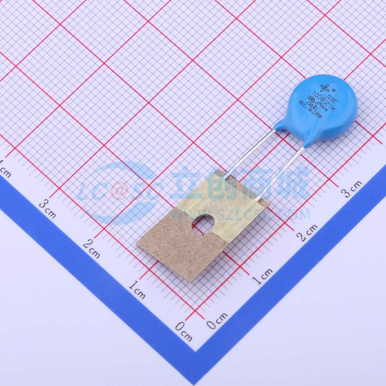 点击查看大图 STE10D821K1EQ0FST0R0实物图