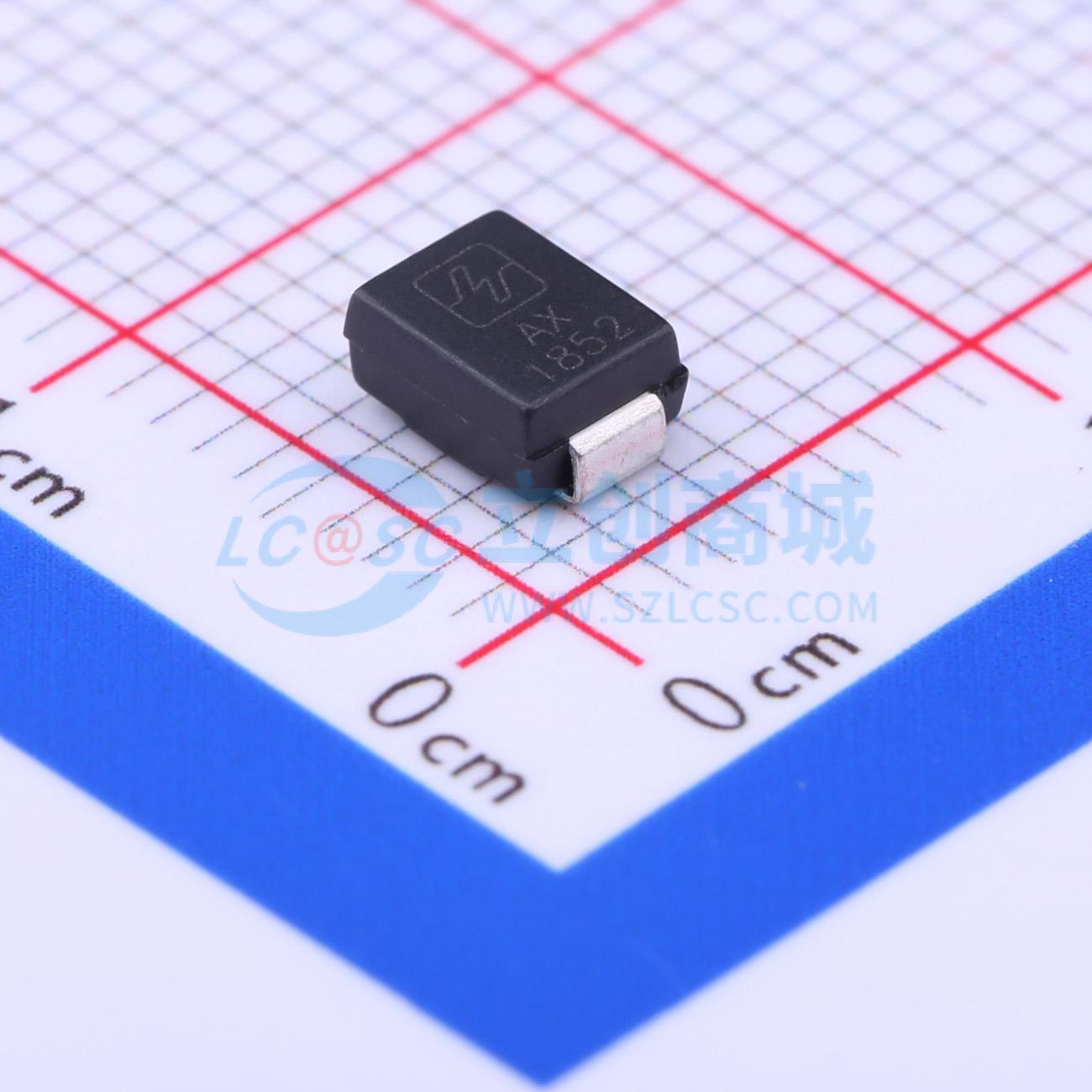 点击查看大图 SMBJ10CA实物图