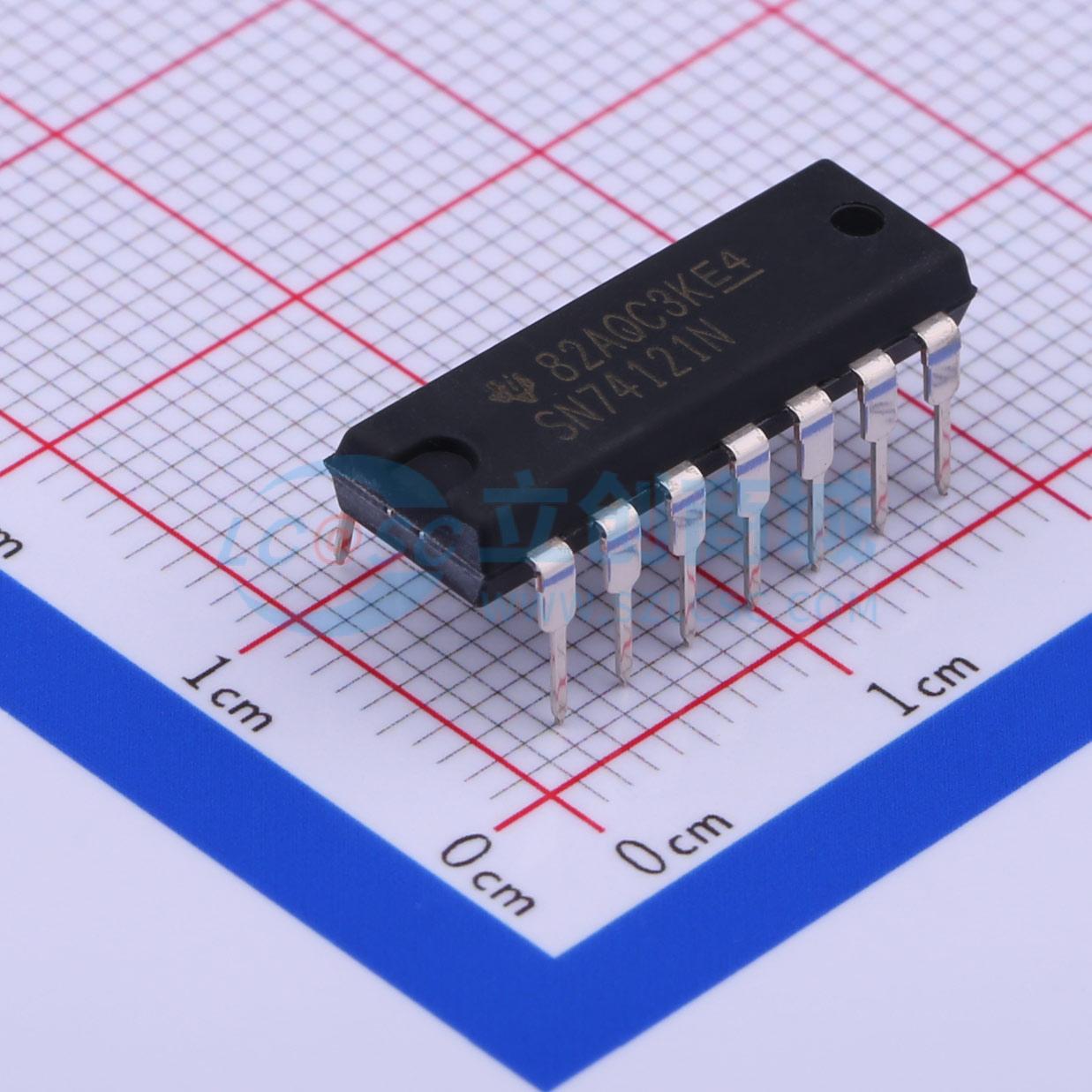 点击查看大图 SN74121N实物图