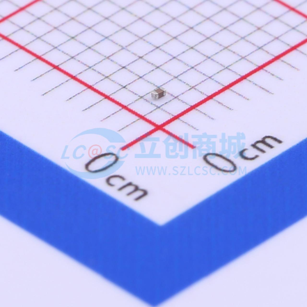 点击查看大图 C0603NP0308CGTS实物图
