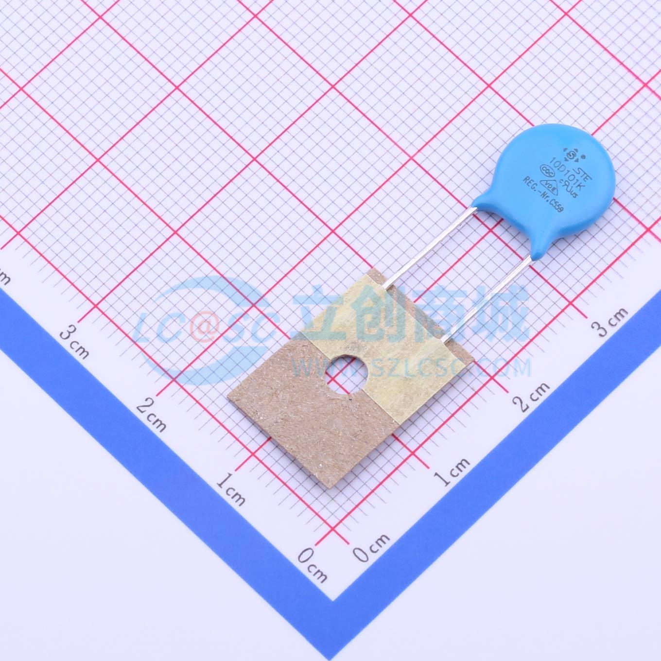 点击查看大图 STE10D101K1EQ0FST0R0实物图