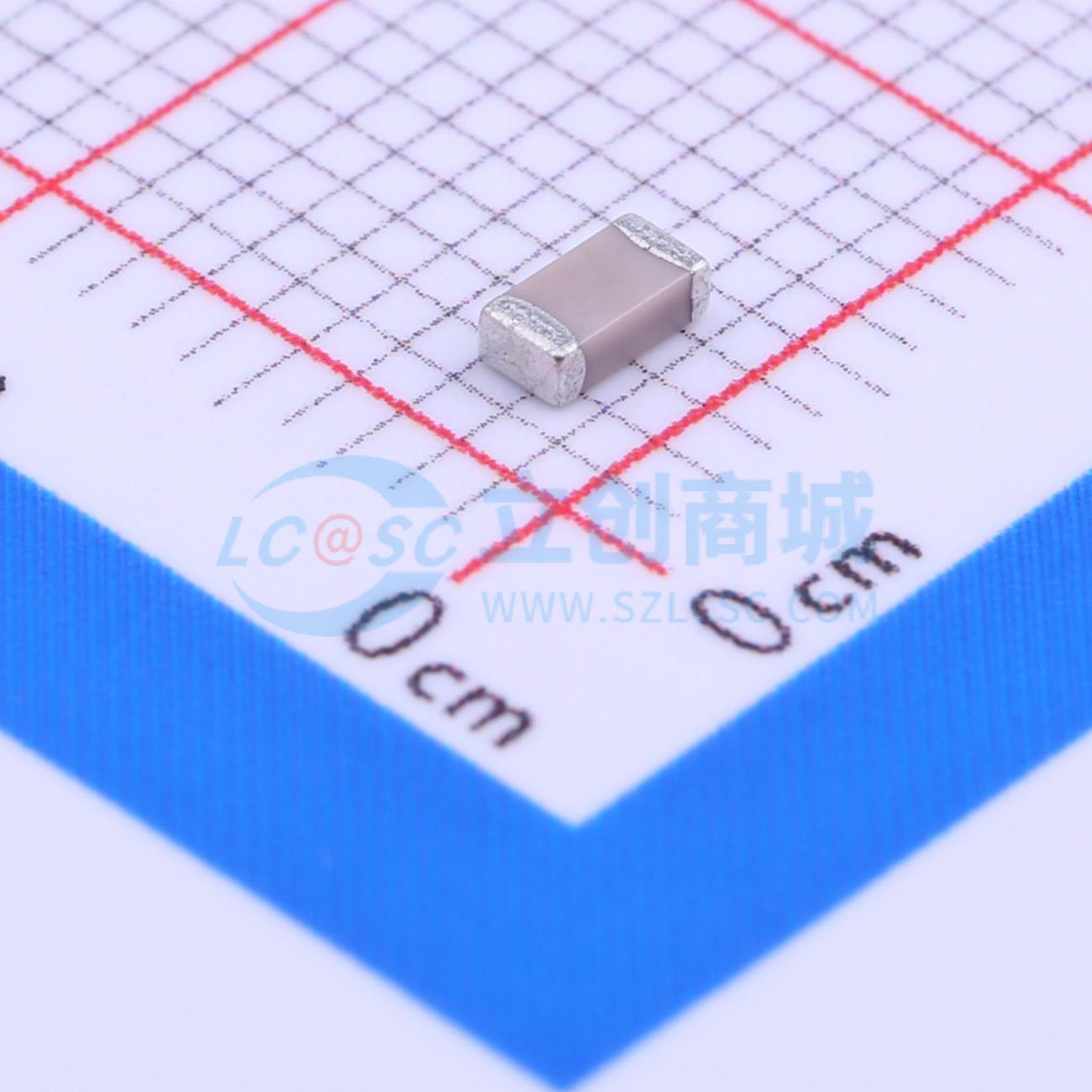 点击查看大图 TCC1206COG120J102ET实物图