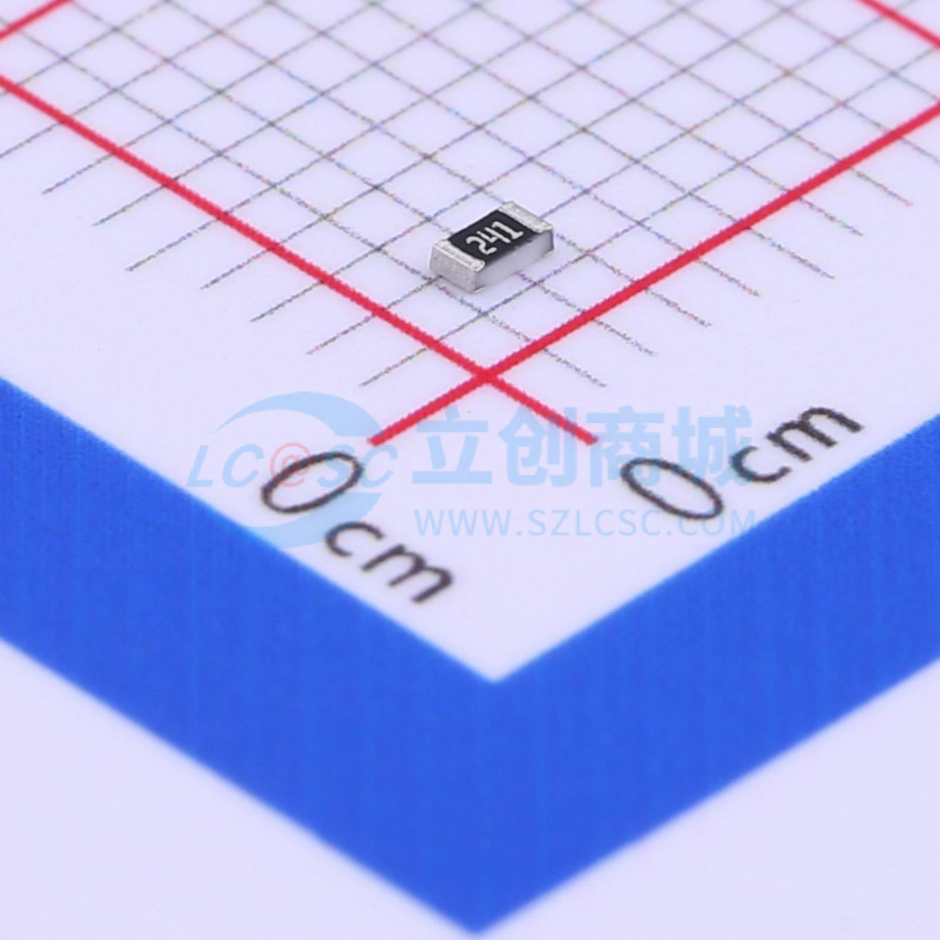 点击查看大图 MCR03ERTJ241实物图