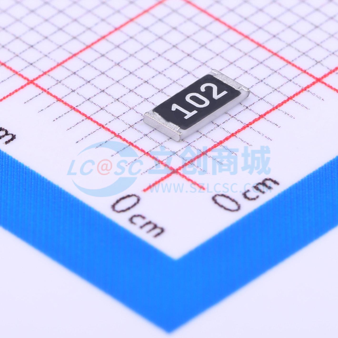 点击查看大图 RS-10K102JT实物图