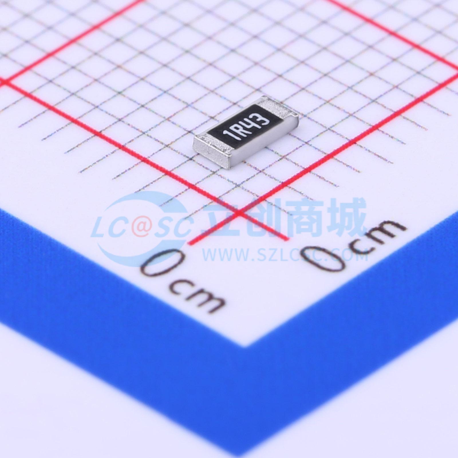 点击查看大图 WR12W1R43FTL实物图