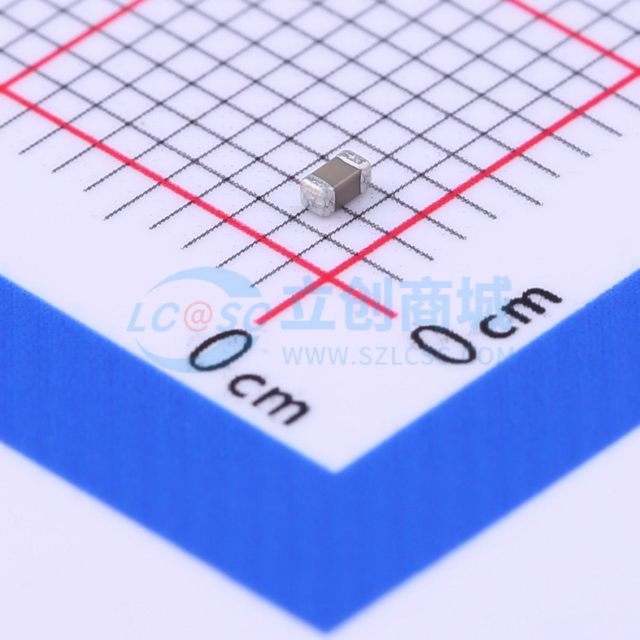 点击查看大图 0603B224K100CT实物图