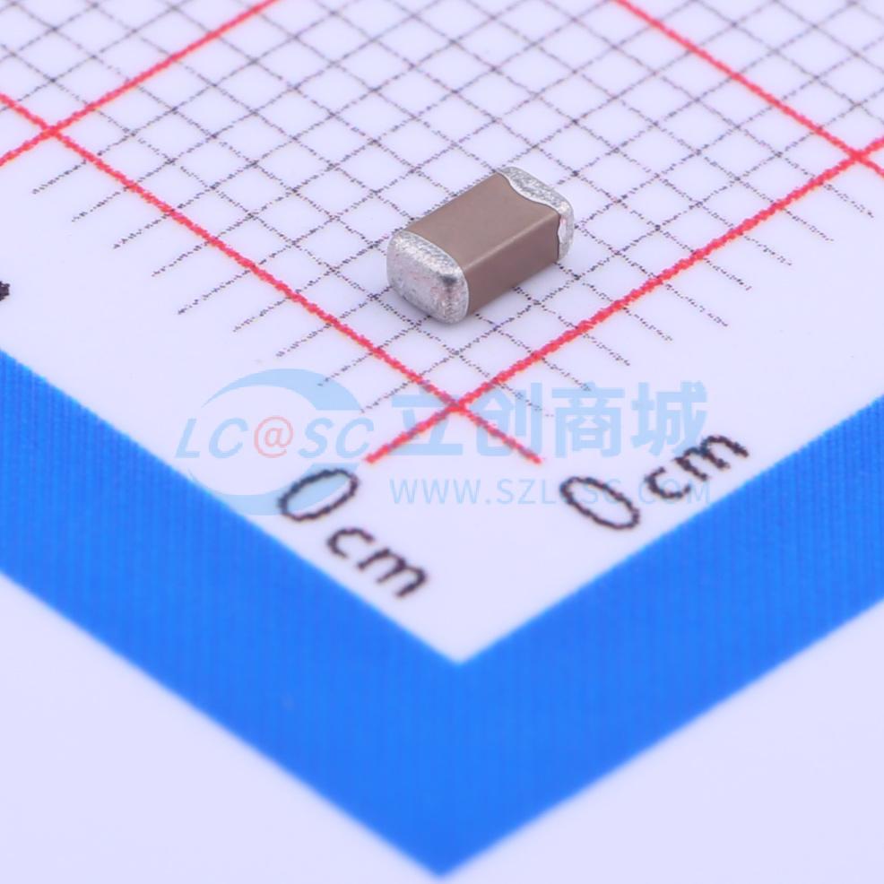 点击查看大图 TCC1206X7R562K102FT实物图