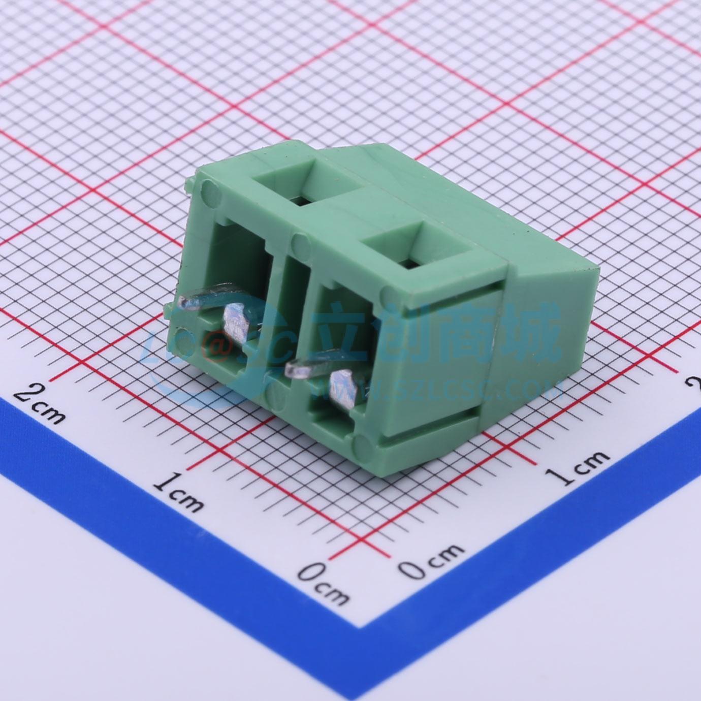 点击查看大图 DB128V-7.5-2P-GN-S实物图