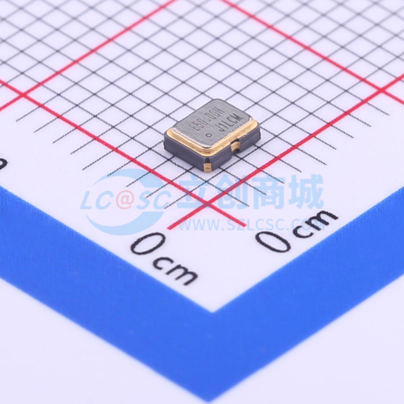 点击查看大图 SG-8018CE 50.000000MHz TJHPA实物图