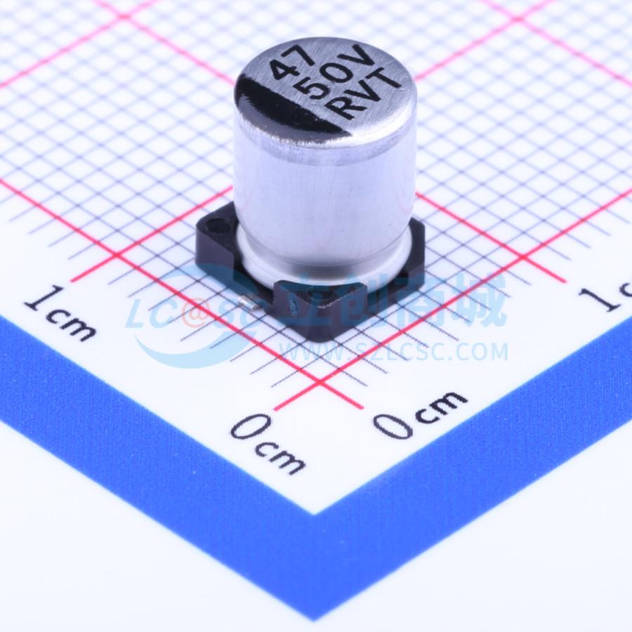 点击查看大图 RVT1H470M0607实物图