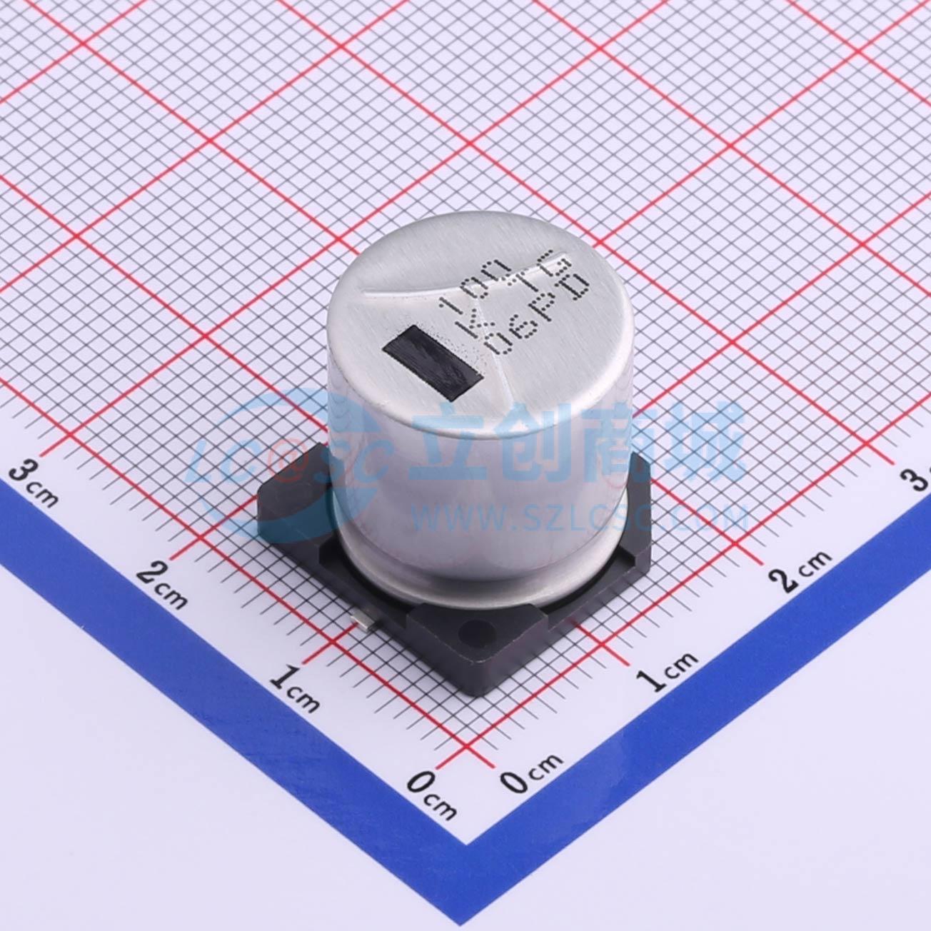 点击查看大图 EEVTG1K101M实物图