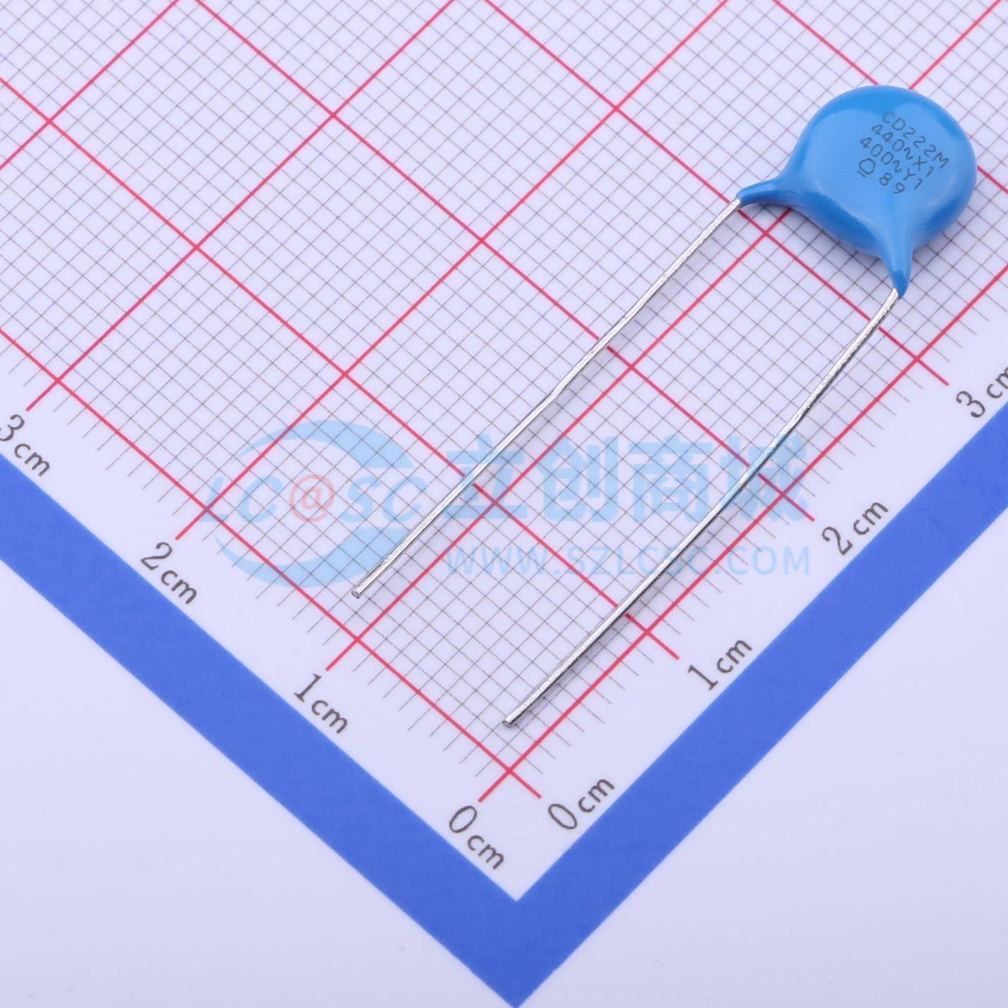 点击查看大图 CD90ZU2GA222MYAKA实物图