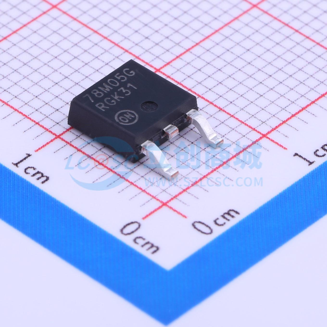 MC78M05CDTG实物图