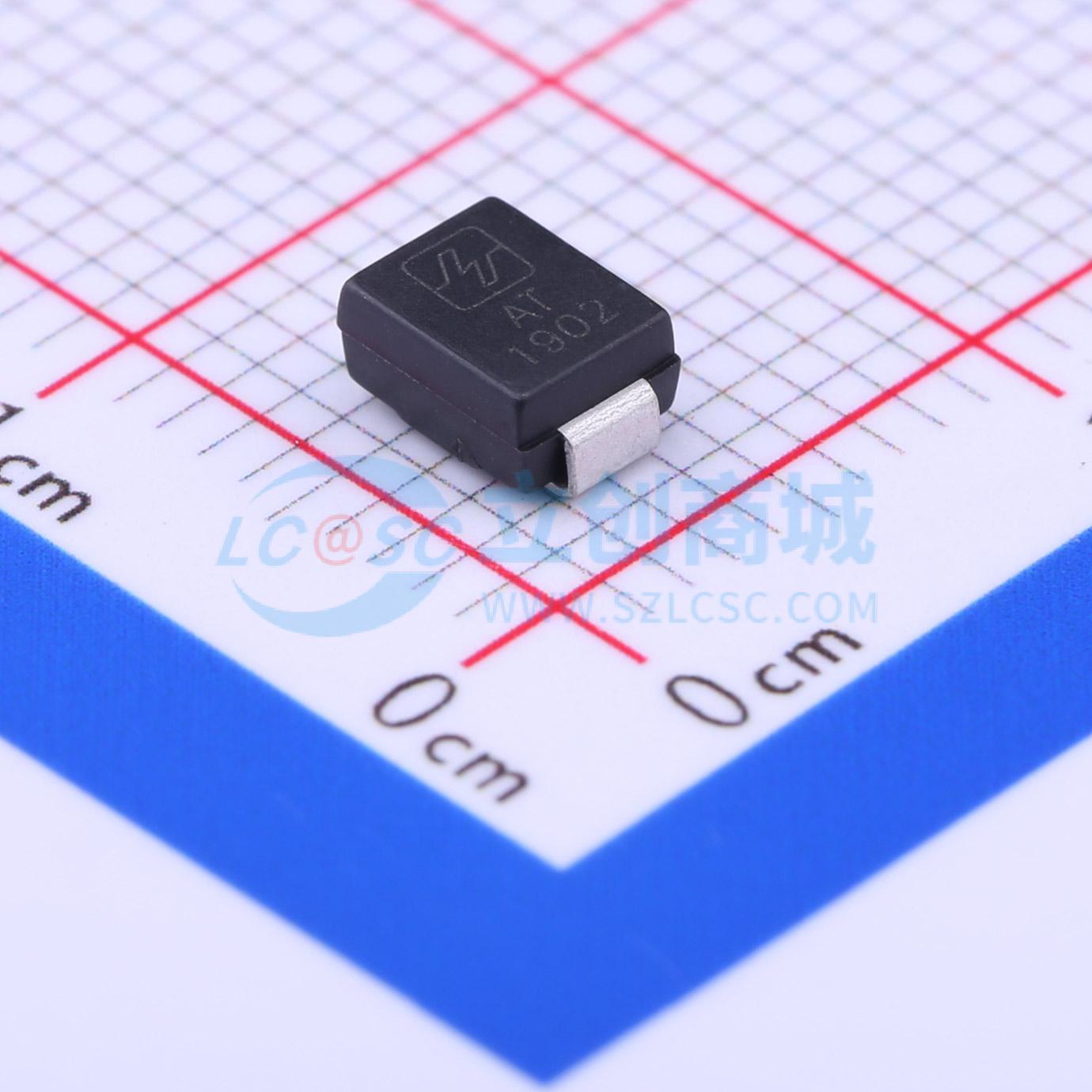 点击查看大图 SMBJ8.5CA实物图