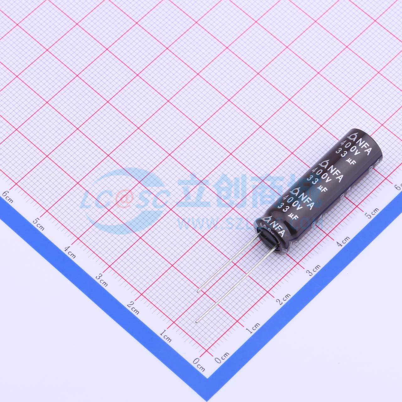 点击查看大图 NFA 400V33 M 10*33实物图