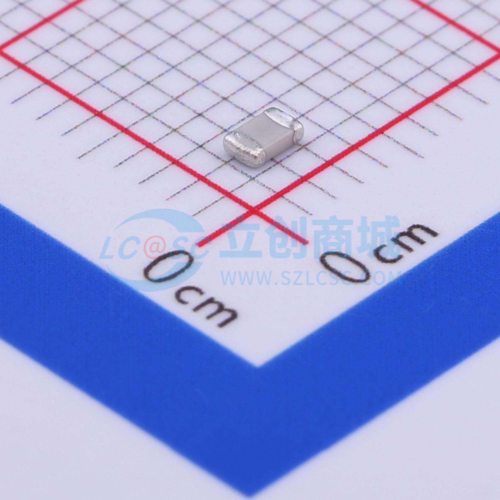 0805N100J501CT实物图