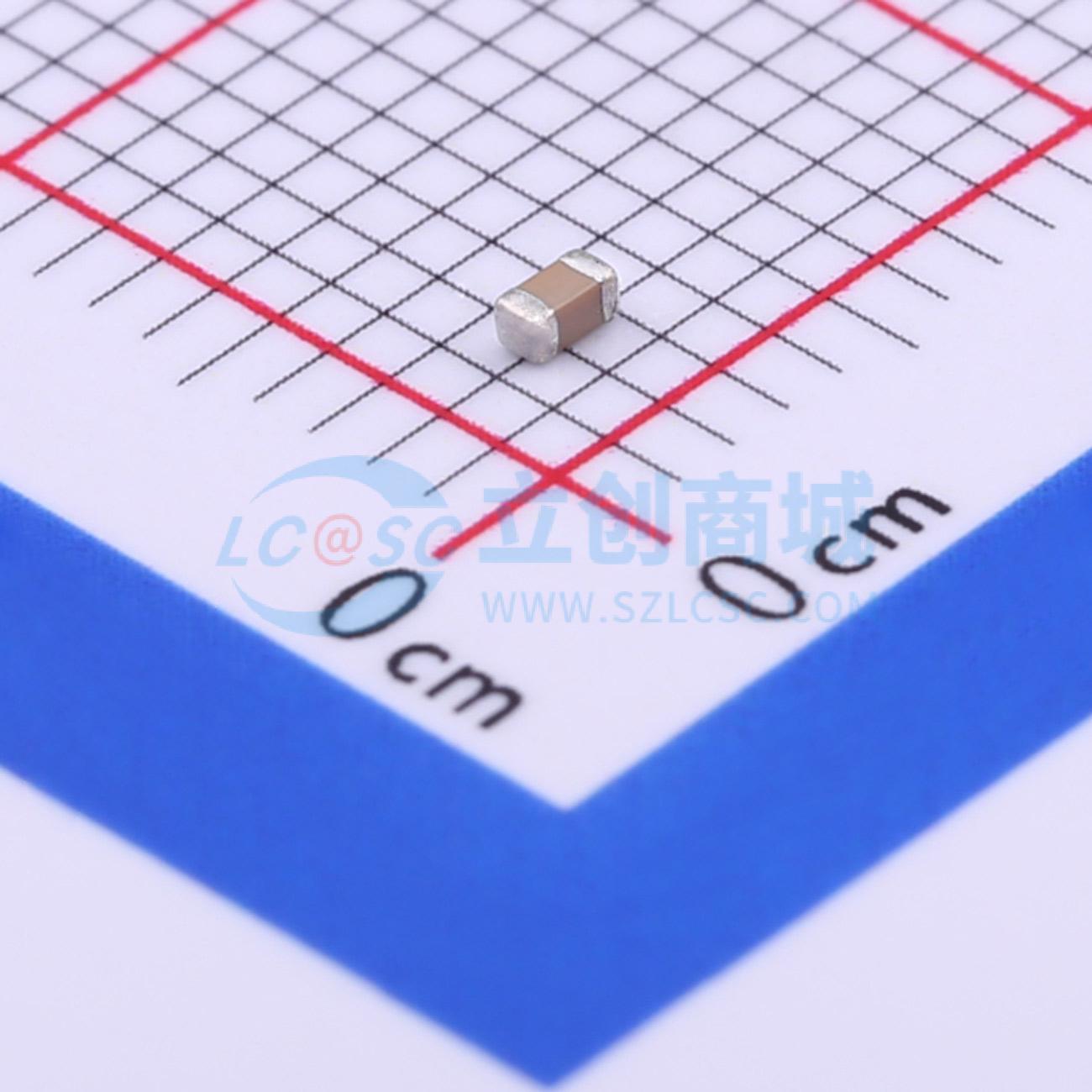 点击查看大图 0603B333K160CT实物图