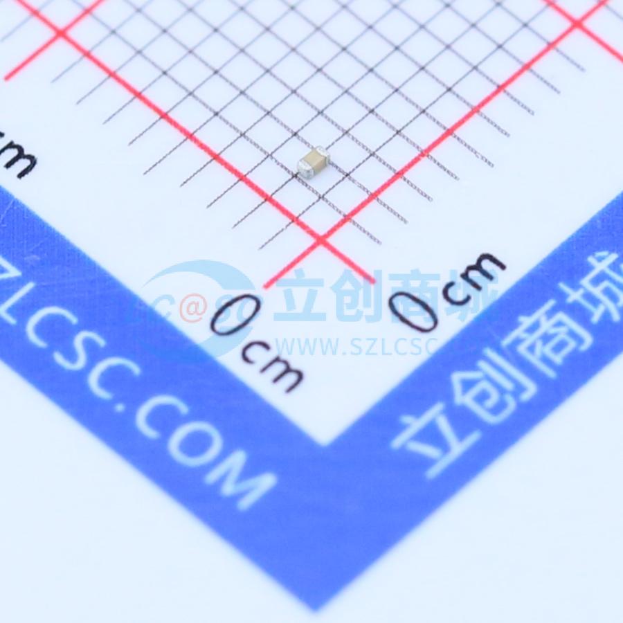 点击查看大图 0402B681K500NT实物图