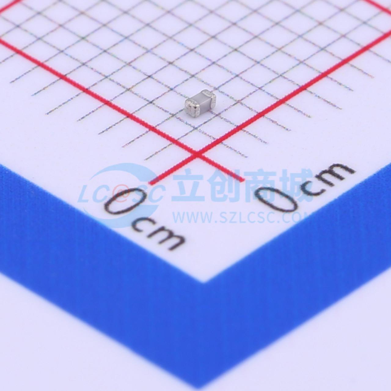 点击查看大图 0402N8R2B500CT实物图