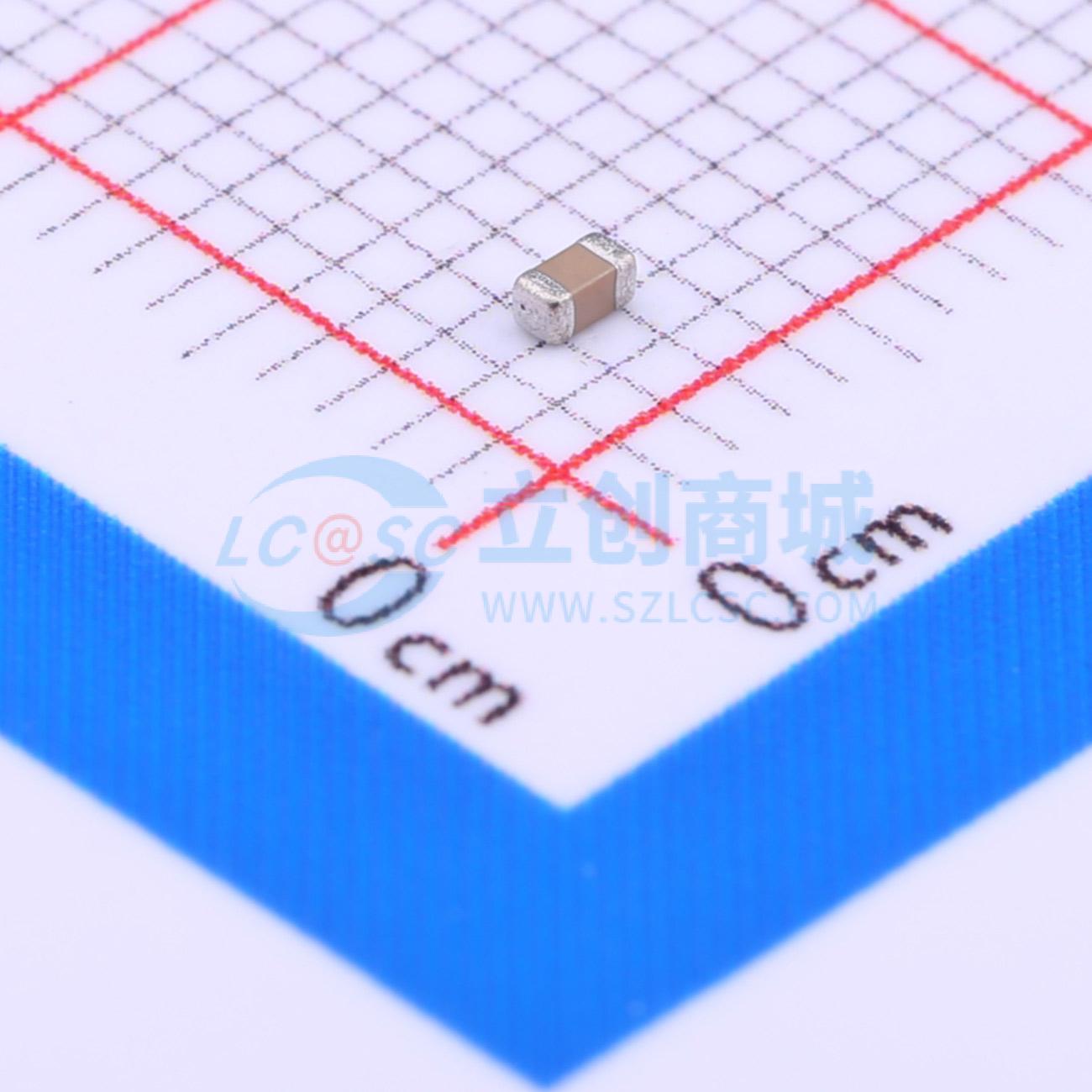 点击查看大图 0603B203K500CT实物图