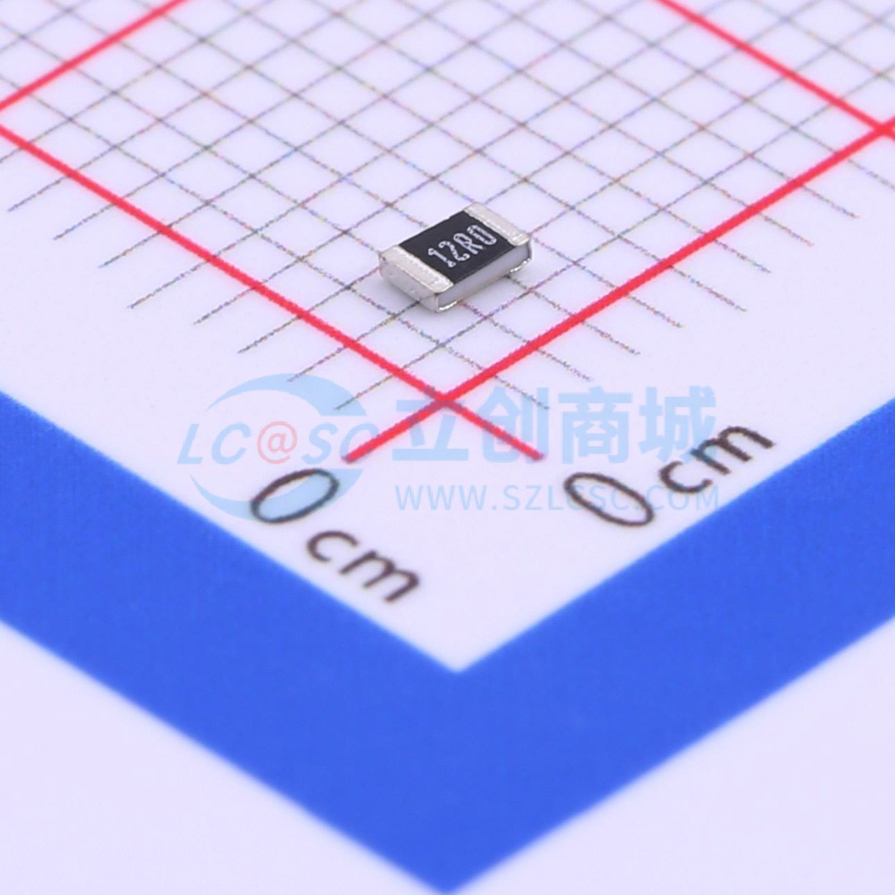 点击查看大图 HPCR0805F12R0K9实物图