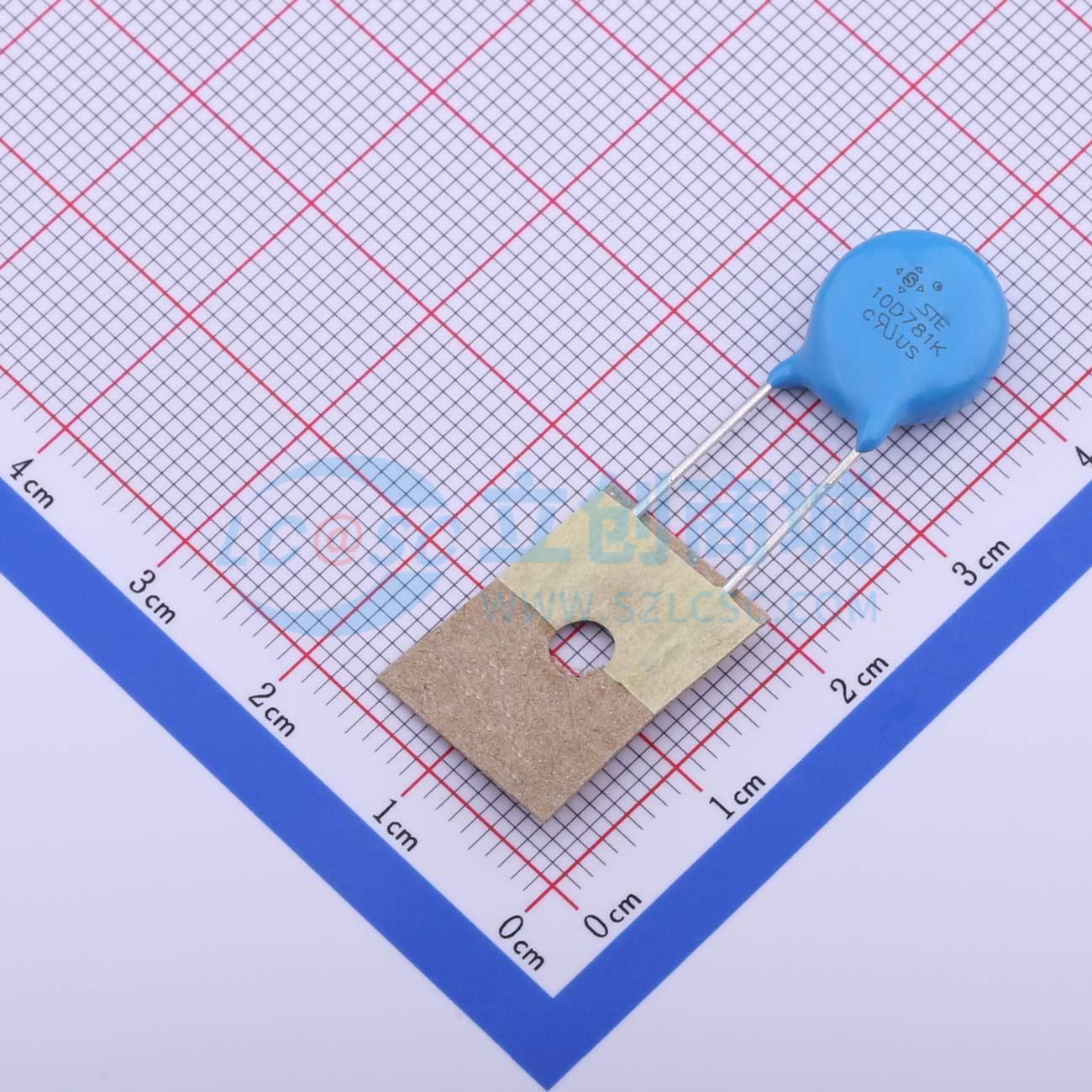 点击查看大图 STE10D781K1EQ0FST0R0实物图