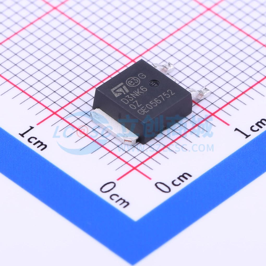 点击查看大图 STD3NK60ZT4实物图