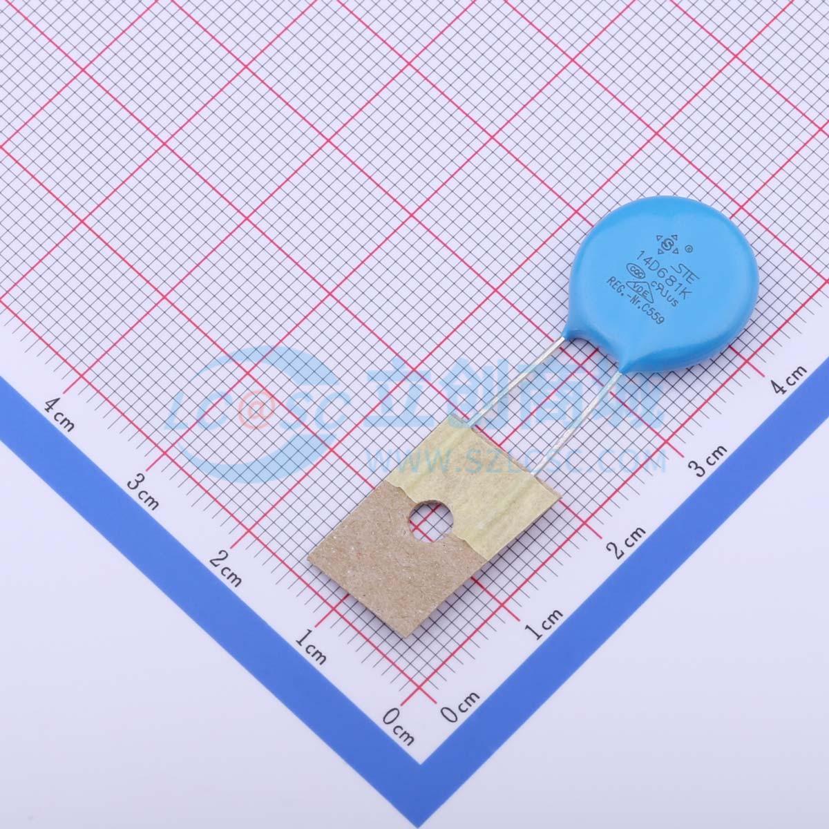 点击查看大图 STE14D681K1EQ0FST0R0实物图